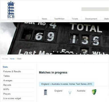ECB  cricket live app 