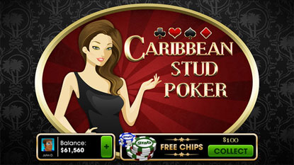 carriban stud poker app